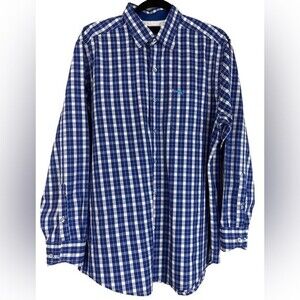 TOMMY BAHAMA Button Down 100% Pima Cotton Size Medium